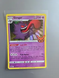 Gengar 057/198 Chilling Reign NM POKEMON Holo Rare - Image 1
