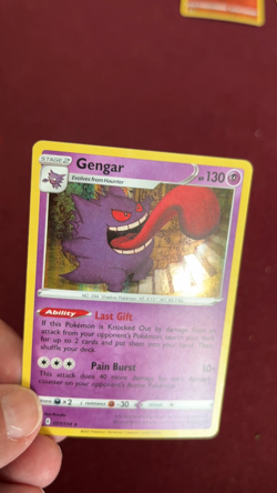 Pokemon Gengar 057/198 Swsh06: Chilling Reign Holo Rare - Image 2