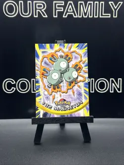 Magneton #82 1998 Topps Pokemon TV Animation Edition Blue Logo Pokemon Card - Image 1