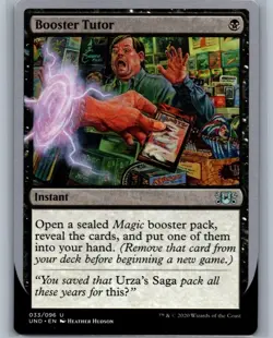Magic The Gathering Unsanctioned ⭐ Booster Tutor ⭐ MTG Magic Card NM Condition - Image 1