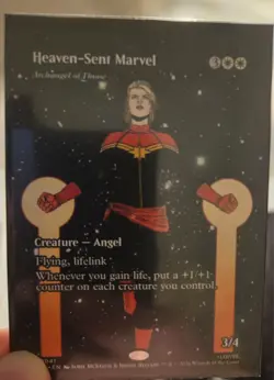 Heaven-Sent Marvel MTG MSC Borderless Non-Foil - Image 1