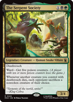 The Serpent Society 226 Foil MSH MTG - Image 1
