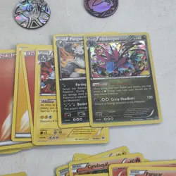 Selection of Pokemon Cards In XY Break Through Burning Spark Theme Deck Golduck - Image 4