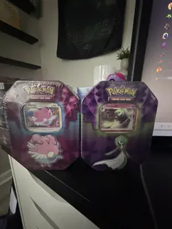 Pokemon TCG: Blissey & Gardevoir Strong Bond Tins - Set Of 2 - - Image 1