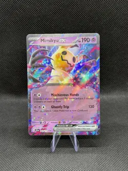 Pokemon TCG Mimikyu EX Double Rare Holo NM - Image 1