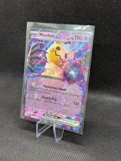 Pokemon TCG Mimikyu EX Double Rare Holo NM - Image 2