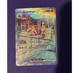 Pokemon TCG Skeledirge EX 258/193 Paldea Evolved Special Illustration Rare Holo - Image 1