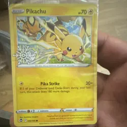 Pokemon TCG Silver Tempest Pikachu 049/195 Holo Eng 70HP - Image 1