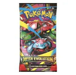 Pokemon TCG Mega Evolution Booster Pack - Single Pack - PRESALE - Image 1