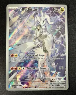 N's Reshiram 167/159 Illustration Rare Journey Together Pokemon TCG NM - Image 1