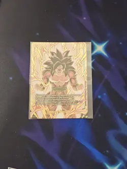 Dragon Ball Fusion World Top 32 Regional SSJ4 Goku Energy Marker E-142 - Image 1