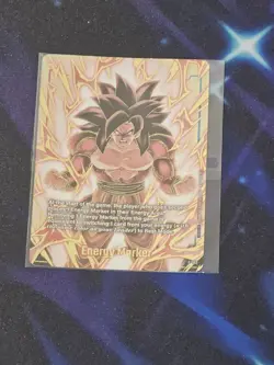 Dragon Ball Fusion World Top 32 Regional SSJ4 Goku Energy Marker E-142 - Image 2