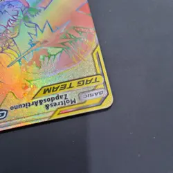 Moltres & Zapdos & Articuno Tag Team GX Hidden Fates 69/68 Holo Secret Rare - Image 5