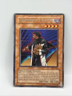 YUGIOH GRAVEKEEPER'S WATCHER RARE PGD-064 - Image 1