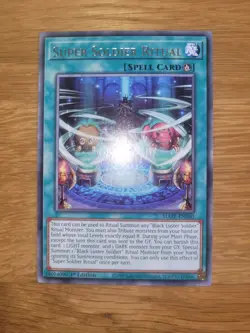 Yugioh Super Soldier Ritual MAZE-EN060 Rare 1st Edition English - Image 1