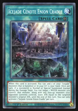 Icejade Cenote Enion Cradle - MP23-EN028 - Common - 1st Edition Yugioh - Image 1