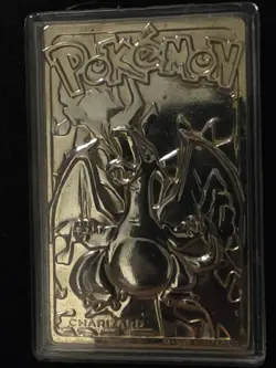 Pokemon Charizard 23k Gold Plated Trading Collectible Card 1999 Nintendo Limited - Image 1