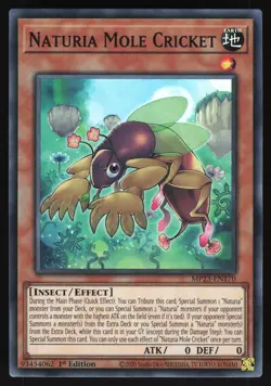 Naturia Mole Cricket - MP23-EN170 - Super Rare - 1st Edition Yugioh - Image 1