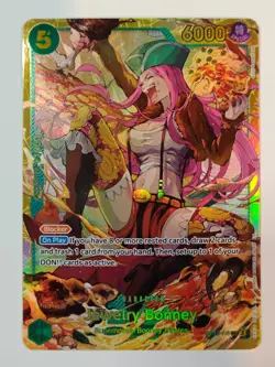 🧭One Piece OP12-118 Legacy Of The Master Jewelry Bonney SEC NM LETS GO🏴‍☠ - Image 1