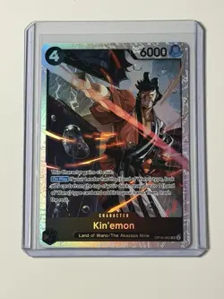Kin'emon OP16-082 Super Rare SR The Time of Battle Foil One Piece - Image 1