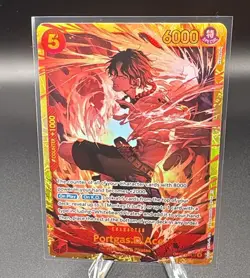 Portgas.D.Ace (118) OP16-118 Secret Rare Foil NM One Piece The Time of Battle - Image 1