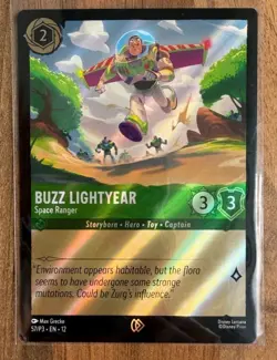 Disney Lorcana - Buzz Lightyear - Space Ranger - 57/P3 Foil Promo - Image 1