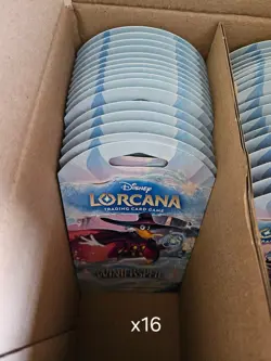 Disney lorcana TCG winterspell sleeved booster packs - Image 4