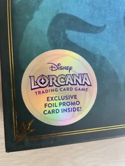 Disney Villainous Game Inc Disney Lorcana Prince John Promo Card Sealed NEW - Image 3