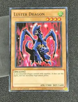 Vintage Luster Dragon SDKS-EN019 Yugioh Card - Near Mint Condition - Common - Image 1