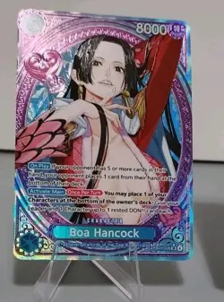 Boa Hancock EB03-026 SP Super Rare Foil Character Card One Piece English - Image 1
