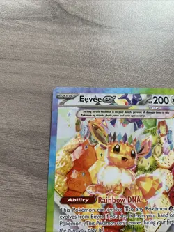 Pokemon Card TCG Eevee Ex SVP 174 Scarlet & Violet Prismatic Evolutions Promo - Image 3