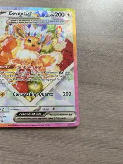 Pokemon Card TCG Eevee Ex SVP 174 Scarlet & Violet Prismatic Evolutions Promo - Image 5