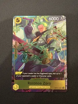 One Piece TCG OP07-113 Roronoa Zoro Promotion Card OP Day Dallas 2025 - Image 1