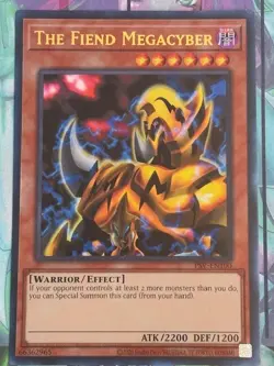 Yugioh 1x The Fiend Megacyber PSV-EN100 Pharaoh's Servant 25th Anniversary NM - Image 2