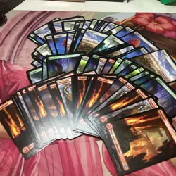 MTG Final Fantasy Full Art Basic Land Lot Of 151 Cards - Image 2