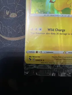 Pikachu Pokemon GO Promo Holo Pokemon TCG Card 028/078 2022 SEALED - Image 5