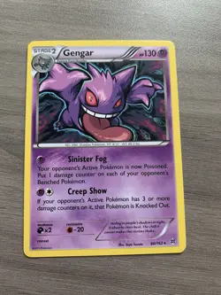 Pokemon Card Gengar Breakthrough Rare 60/162 - Image 2