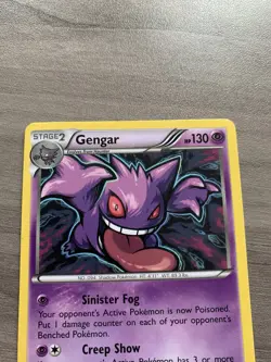 Pokemon Card Gengar Breakthrough Rare 60/162 - Image 3