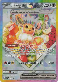 Eevee ex Holo Promo SV: Scarlet & Violet Promo Cards 174 NM - Image 1
