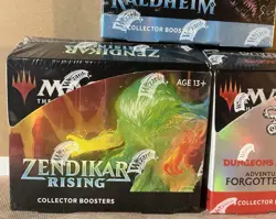 Zendikar Rising - Kaldheim- AFR - Collector Booster Box Lot MTG - Image 3