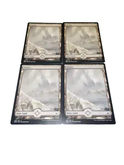 WASTES (183) (FULL ART) X4 Oath Of The Gatewatch Magic MTG NM - Image 1