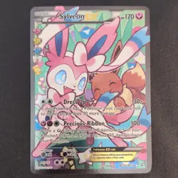 Pokemon Company Sylveon EX RC32/32 Generations Radiant Full Art Holo 2016 - Image 1