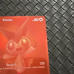 Carte Pokemon Victini 172/086 EV10.5 Flamme Blanche Francaise - Image 3