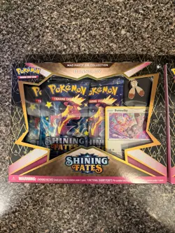 Pokemon TCG Shining Fates Mad Party Pin Collection Box Bunnelby (Set of 2) - Image 2