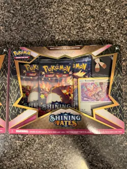 Pokemon TCG Shining Fates Mad Party Pin Collection Box Bunnelby (Set of 2) - Image 3