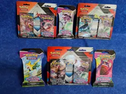 Pokemon Scarlett & shield Fusion Strike Pack Lot With Styles & Rebel - Image 1
