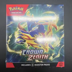 Crown Zenith Booster Bundle SWSH CRZ 6 Packs Factory Sealed Pokemon English TCG - Image 1