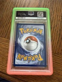 Pokemon TCG Bulbasaur 133/132 MEG EN Illustration Rare Holo PSA 9 (2025) - Image 2