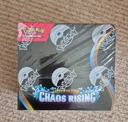 Pokemon TCG Chaos Rising Booster Box Factory Sealed English 36 Packs in hand ✅ - Image 1
