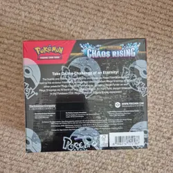 Pokemon TCG Chaos Rising Booster Box Factory Sealed English 36 Packs in hand ✅ - Image 3